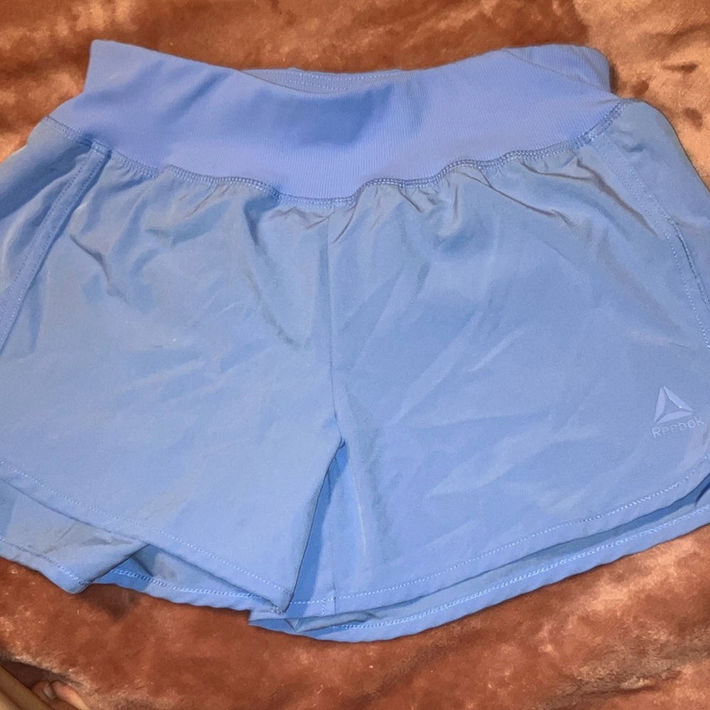 Reebok Women's Blue Athletic Shorts